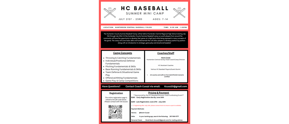 HC Mini Summer Camp