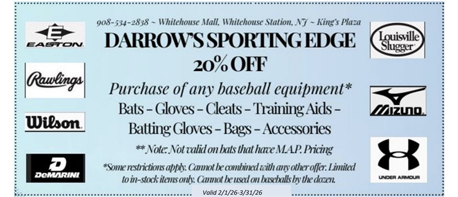 Darrow's Discount Coupon