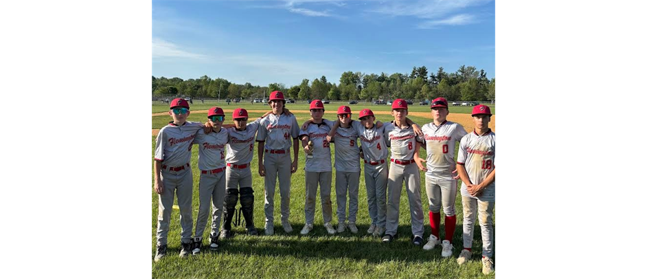 Congrats to FRB 13u on their first tournament championship!
