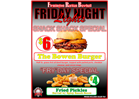 Friday Night Lights Special Menu 5/1! The Bowen Burger is Back!
