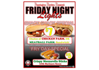 Friday Night Lights Special Menu 5/29!